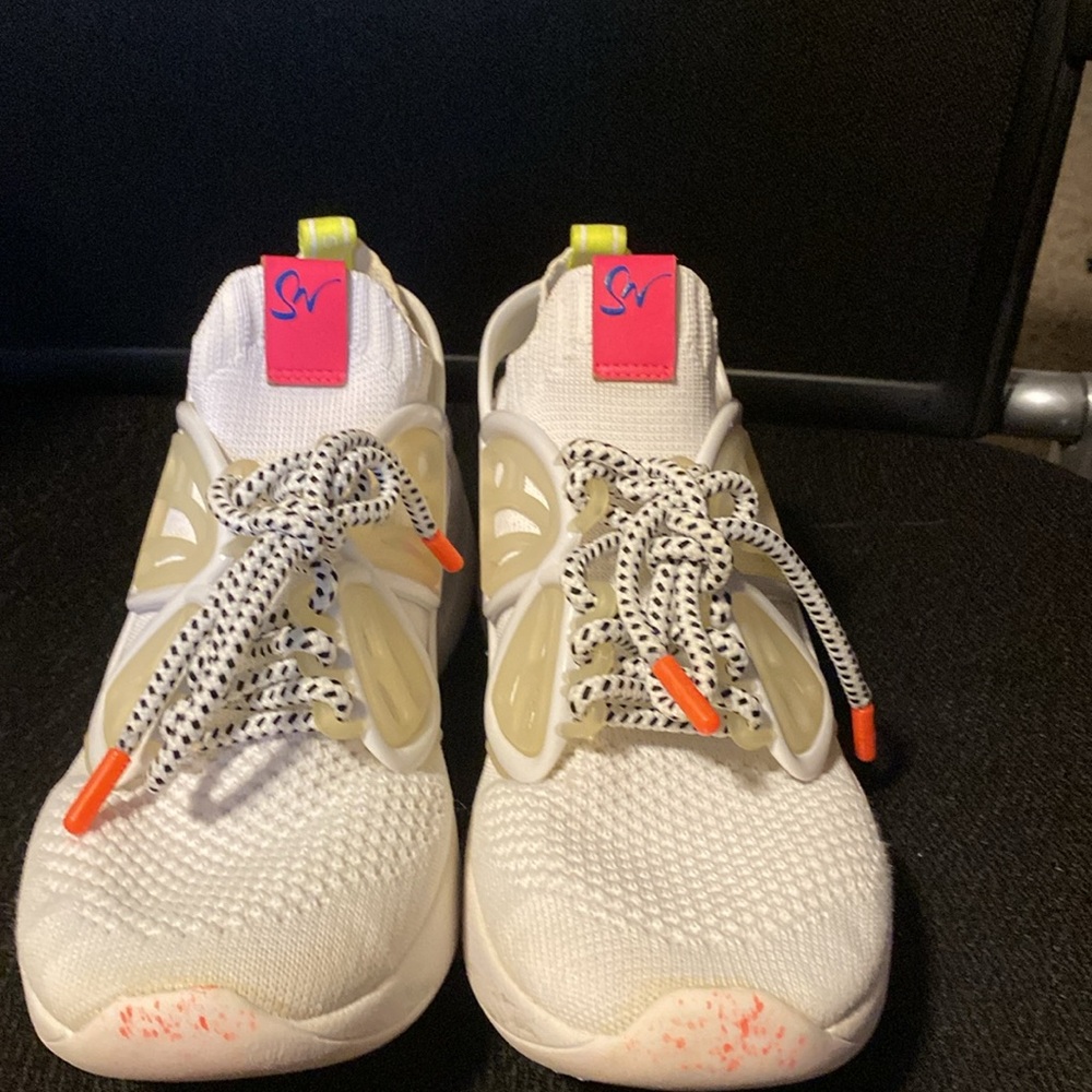 Sophia Webster White Butterfly Sneakers Size 9 (EU 40) - Picture 2 of 7